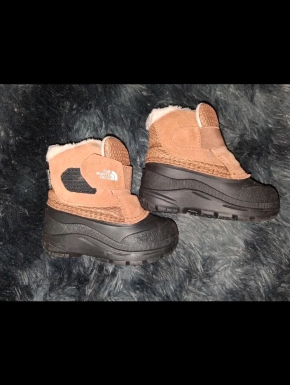 The North Face Kids Brown & Black Insulated Snow Boots
